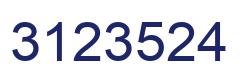 Número 3123524 imagen azul