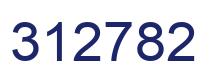 Number 312782 blue image