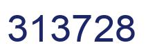 Number 313728 blue image