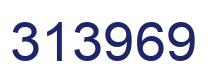 Number 313969 blue image