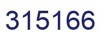 Número 315166 imagen azul