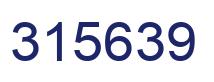 Número 315639 imagen azul