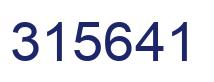 Número 315641 imagen azul
