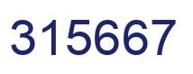 Número 315667 imagen azul