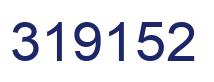 Número 319152 imagen azul