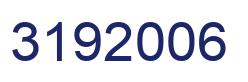 Number 3192006 blue image