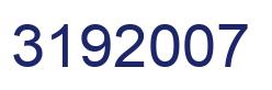 Number 3192007 blue image