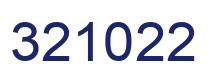 Número 321022 imagen azul