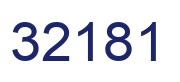 Número 32181 imagen azul