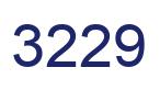Número 3229 imagen azul
