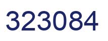 Número 323084 imagen azul
