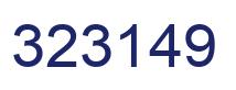 Número 323149 imagen azul