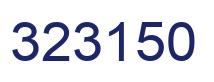 Número 323150 imagen azul
