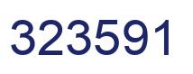 Número 323591 imagen azul