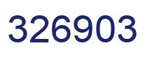 Número 326903 imagen azul