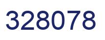 Number 328078 blue image