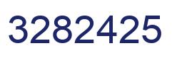 Number 3282425 blue image