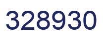 Número 328930 imagen azul