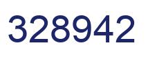 Número 328942 imagen azul