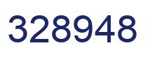 Number 328948 blue image
