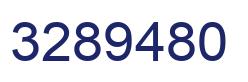 Número 3289480 imagen azul