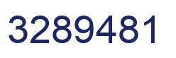Número 3289481 imagen azul