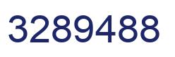 Número 3289488 imagen azul