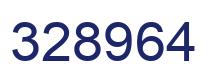 Número 328964 imagen azul