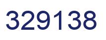 Número 329138 imagen azul