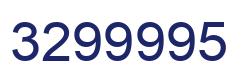 Número 3299995 imagen azul