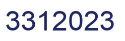 Number 3312023 blue image