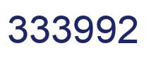 Number 333992 blue image
