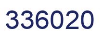 Número 336020 imagen azul