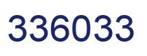Número 336033 imagen azul