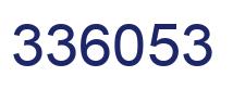 Número 336053 imagen azul