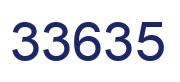 Número 33635 imagen azul