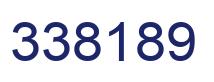 Número 338189 imagen azul