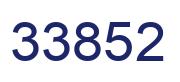 Number 33852 blue image