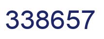 Número 338657 imagen azul
