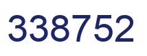 Número 338752 imagen azul