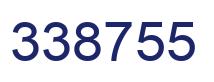 Número 338755 imagen azul