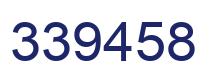 Número 339458 imagen azul
