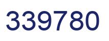 Number 339780 blue image