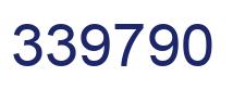 Number 339790 blue image