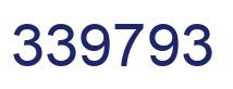 Number 339793 blue image