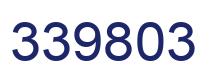 Number 339803 blue image
