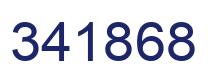Number 341868 blue image