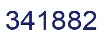 Number 341882 blue image