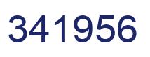 Número 341956 imagen azul