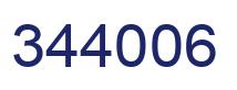 Número 344006 imagen azul
